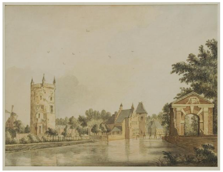 Culemborg 1750, Jan de Beijer, 1872