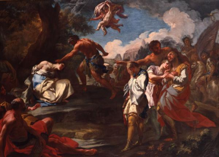 Martyrdom of Saints Marius, Martha, Audifax and Abacus, Corrado Giaquinto, circa 1750