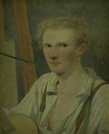 Self-Portrait, Wilhelm Bendz, between 1819 and 1832