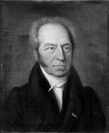 Portrait of Johan Conrad Spengler (1767-1839), Johan Ludwig Lund, 1834