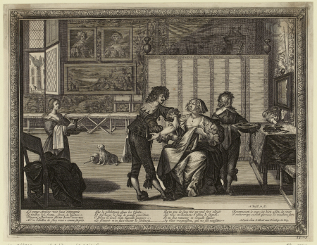 Les métiers la saignée, G.118, Abraham Bosse, between 1632 and 1633
