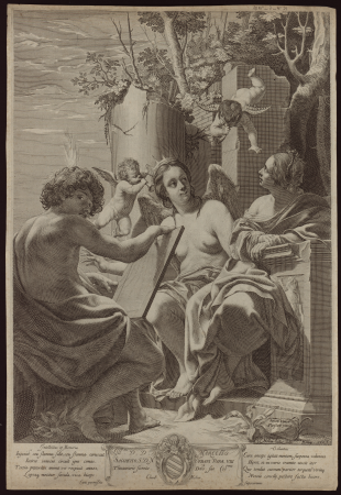 Intelligence, memory, will, Claude Mellan, 1625