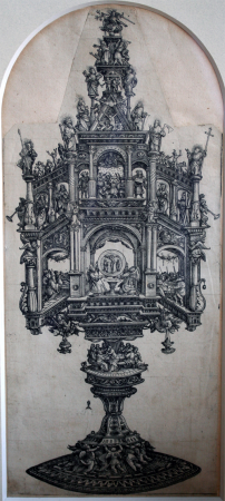 Design for a Monstrance, Daniel Hopfer