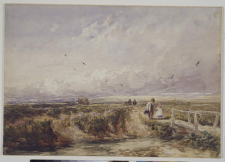 The Bridge on the Common, David Cox Jr., 1842