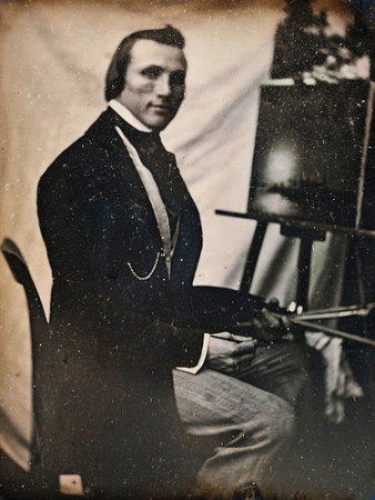 Marcus Larson-photo, Marcus Larson, before 1864