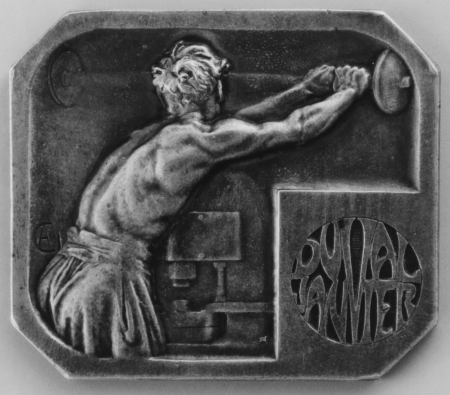 Reduction and Striking of Medals, Alexandre Charpentier, circa 1900–1910