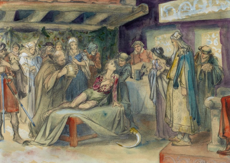 Althin-Wounded, Caleb Althin, circa 1900