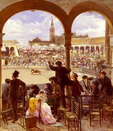 Jose Jimenez Aranda - The Bullring, José Jiménez Aranda, 1870