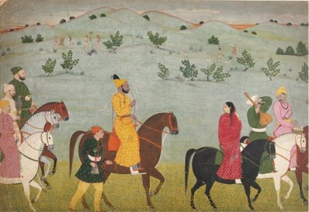 Mian Mukund Dev of Jasrota, ca1740-1745, Nainsukh