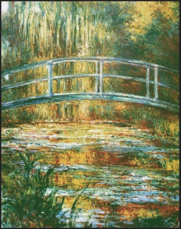 The Bridge over the Water-Lily Pond (1899) Claude Monet - Mohamed Mahmoud Khalil Museum - Cairo (W1520), Claude Monet, 1899