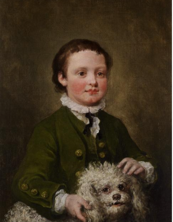 Portrait of a Boy in a Green Coat, William Hogarth, c. 1756