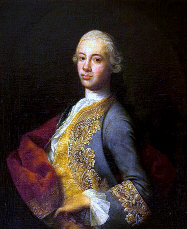 Portrait of Jan Jacek Tarnowski, Augustyn Mirys, circa 1750