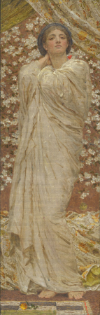 Study for "Blossoms", Albert Joseph Moore, circa 1881