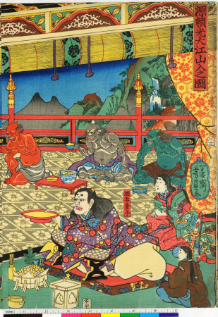Eiyu Edo nishiki-e 英雄江戸錦絵 (Heroes: Brocade Prints of Edo), Utagawa Yoshitora, between 1850 and 1859