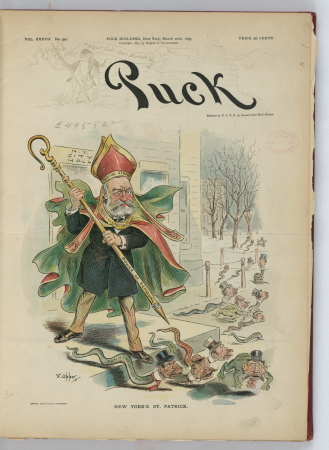 New York's St. Patrick - F. Opper. LCCN2012648614, Frederick Burr Opper, 1895