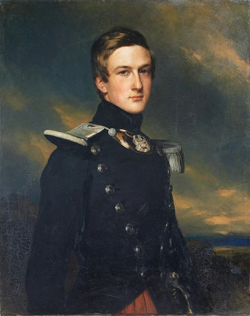 The Duke of Aumale as battalion commander of the 17th light, Franz Xaver Winterhalter, circa 1840