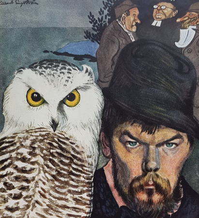 Albert Engström självporträtt Strix 1907, Albert Engström