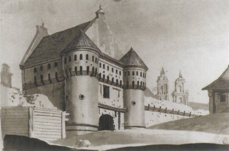 Subačius gate.Vilnius.Lithuania, Franciszek Smuglewicz