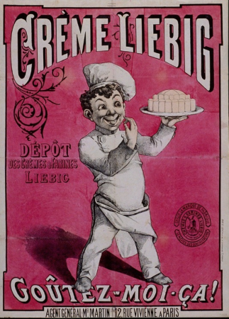 Crème Liebig poster Choubrac, Léon Choubrac, before 1886