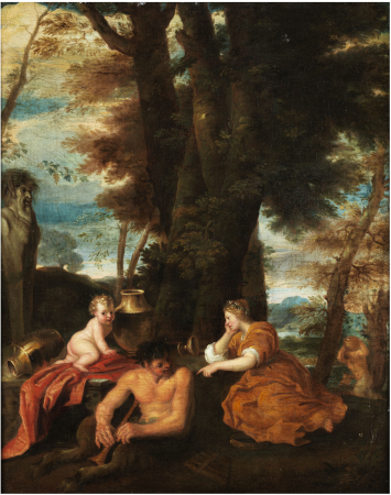 Allegory of the pleasures of wine, Karel Philips Spierincks, between 1624 and 1639