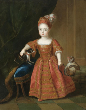 Attributed to Netscher - Presumed portrait of a Prince of Lorraine, Pierre Gobert