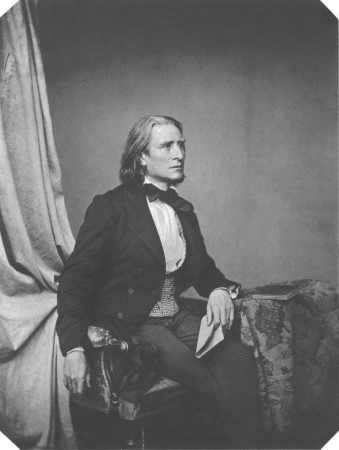Franz Liszt, Franz Hanfstaengl, circa 1860