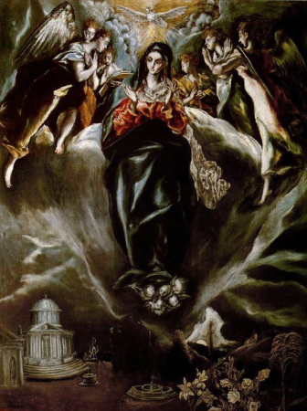 The Virgin of the Immaculate Conception, El Greco, between 1608 and 1614