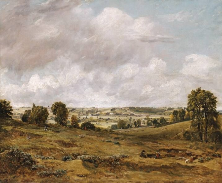 View of Dedham Vale from East Bergholt, John Constable, 1815