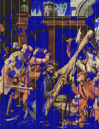 Carrying the cross, Matthias Grünewald, between 1523 and 1524