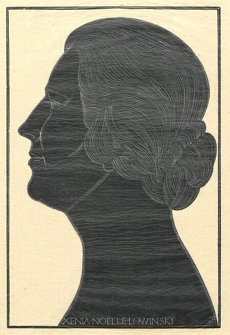 Xenia Noelle Lowinsky, Eric Gill