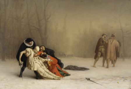 The Duel After the Masquerade, Jean-Léon Gérôme, between 1857 and 1859
