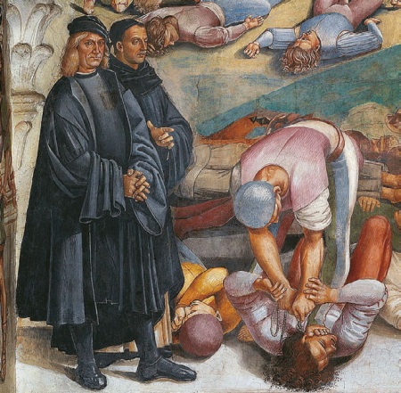 Sermon and Deeds of the Antichrist, Luca Signorelli, from 1499 until 1502
