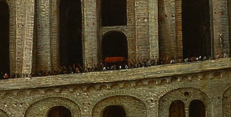 The building of the tower of Babel (Genesis 11:3-5), Pieter Brueghel the Elder, circa 1563