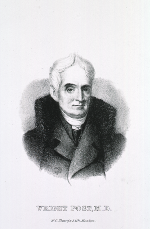 Wright Post, M.D. NLM 101439764, William Comely Sharp, before 1850