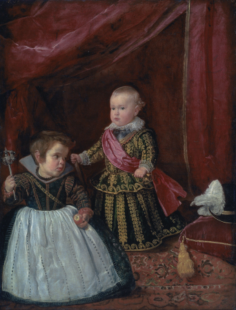 Don Baltasar Carlos with a Dwarf, Diego Velázquez, 1632