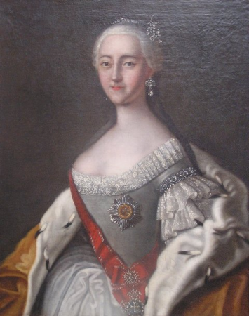 Grand Duchess Catherine Alexeevna after Grooth (18th c, Ulyanovsk)