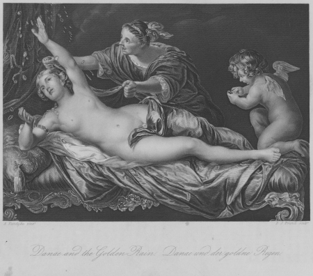 Danae, Gillis Backereel, circa 1845