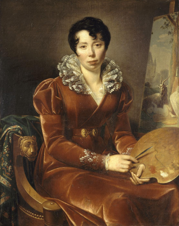 Self-portrait, Henriette Lorimier, between 1804 and 1806