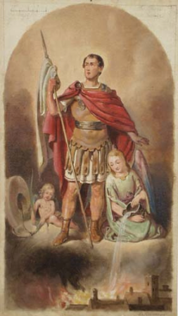 Saint Florian, Adam Brenner, circa 1830