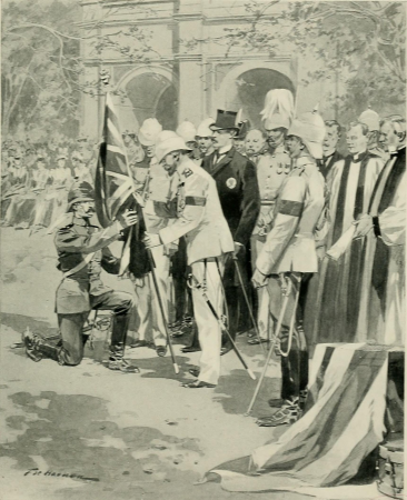 The web of empire - a diary of the imperial tour of their Royal Highnesses the Duke and Duchess of Cornwall and York in 1901 (1902) (14760916741), 1902