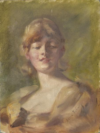 Study of Head, Alice Pike Barney, circa 1926