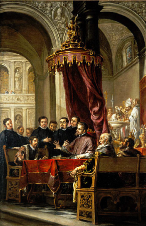 The Conversion and Baptism of St. Augustine by St. Ambrose, Juan de Valdés Leal, 1673