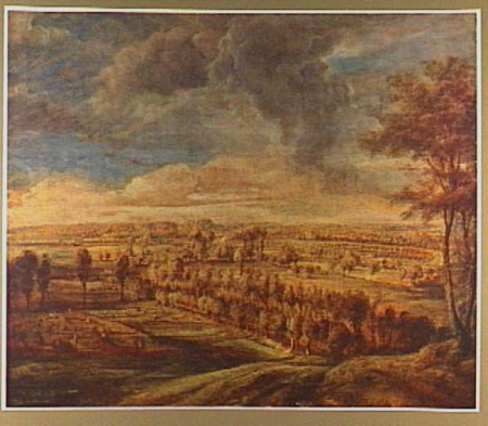 Landscape with an Avenue of Trees, Peter Paul Rubens, circa 1635