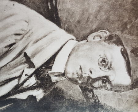 Birger Berndtsson självporträtt, Birger Berndtson, before 1941