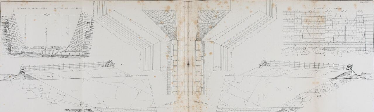 Railway practice. A collection of working plans and practical details of construction in the public works of the most celebrated engineers on the several railways, canals, and other public works (14758080922), Samuel Charles Brees, 1836
