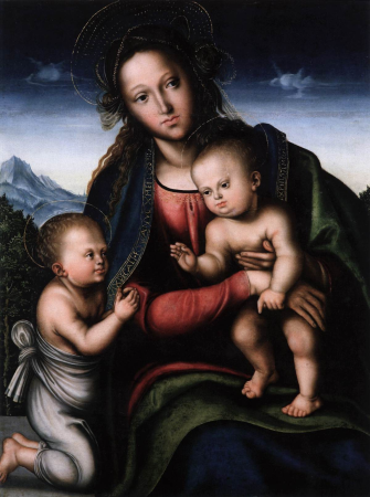 The Virgin and Child with the Infant John Baptist, Lucas Cranach the Elder, circa 1512