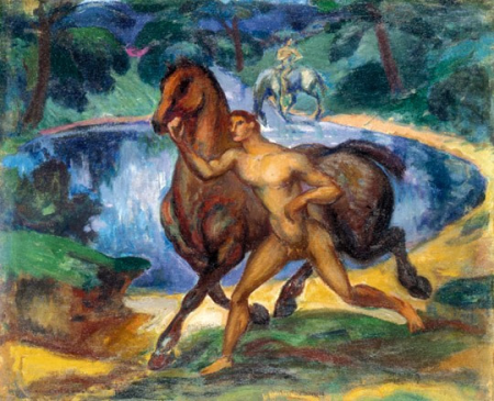 Kernstok Lovasok, Károly Kernstok, before 1940