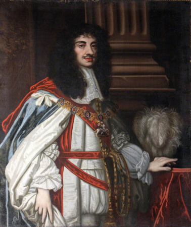 King Charles II (1630-1685), in Garter Robes, Peter Lely, circa 1682