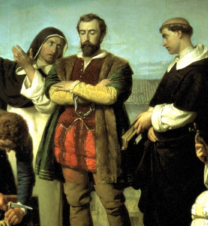 Execution of the commoners of Castile (detail), Antonio Gisbert, 1860