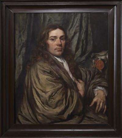 Portrait of a man, probably Rutger Tichler (1639-1679), Pieter van Anraedt, between 1660 and 1669